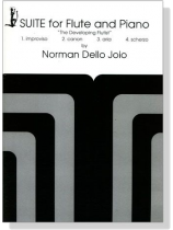 Suite for Flute and Piano【The Developing Flutist】by Norman Dello Joio