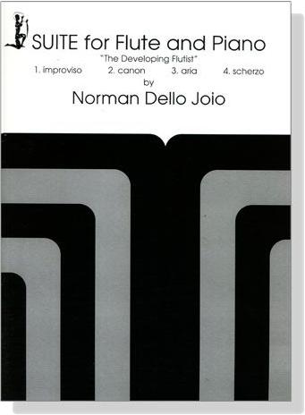 Suite for Flute and Piano【The Developing Flutist】by Norman Dello Joio