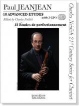 Paul Jeanjean【18 Advanced Etudes】with 2 CD's