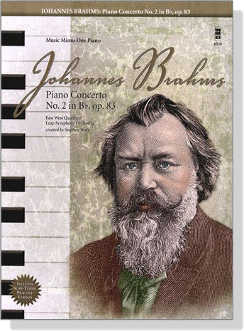 Johannes Brahms【CD+樂譜】Piano Concerto No.2 in B♭, Op. 83