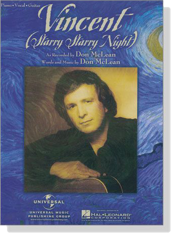 Don Mclean Vincent (Starry Starry Night) Piano‧Vocal‧Guitar