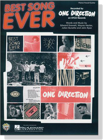 One Direction【Best Song Ever】Piano／Vocal／Guitar