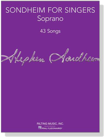 【Sondheim for Singers】Soprano