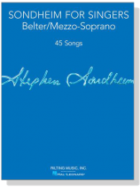 【Sondheim for Singers】Belter/Mezzo-Soprano 【Sondheim for Singers】Belter/Mezzo-Soprano
