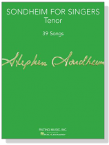 【Sondheim for Singers】Tenor 【Sondheim for Singers】Tenor
