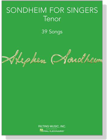 【Sondheim for Singers】Tenor