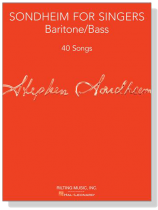 【Sondheim for Singers】Baritone/Bass 【Sondheim for Singers】Baritone/Bass