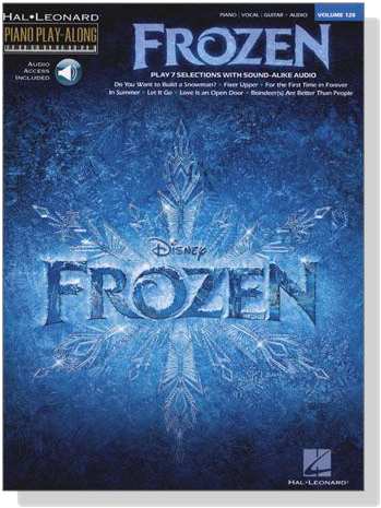 Frozen【Piano Play-Along , Volume 128】Piano／Vocal／Guitar／Audio