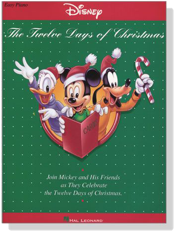 Disney‧The Twelve Days of Christmas for Easy Piano