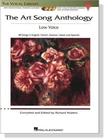The Art Song Anthology【CD+樂譜】Low Voice