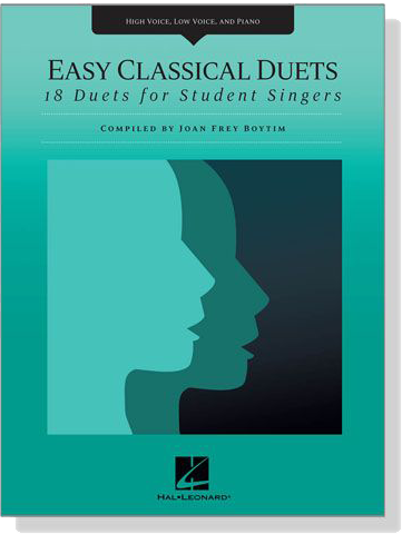 【Easy Classical Duets】High Voice ,Low Voice and Piano