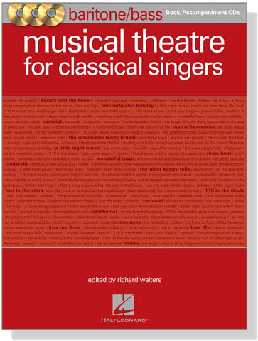 Musical Theatre for Classical Singers【CD+樂譜】Baritone／Bass