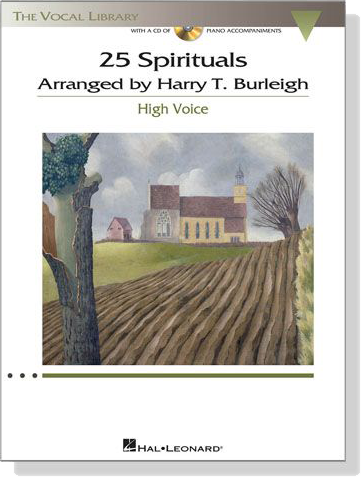 25 Spirituals Arranged by Harry T.Burleigh【CD+樂譜】High Voice