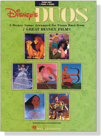 【Disney Duos】Piano Duet, 1 Piano, 4 Hands