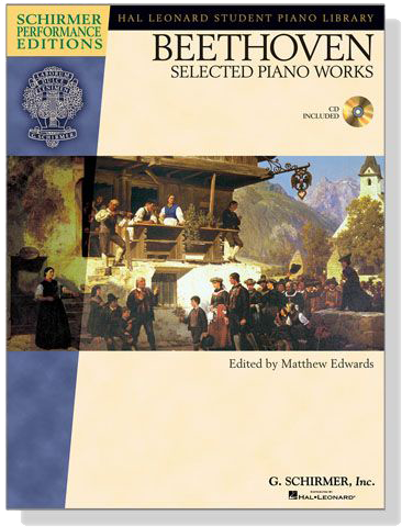 Beethoven【CD+樂譜】Selected Piano Works