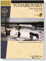 Tchaikovsky【CD+樂譜】The Seasons , Opus 37bis for Piano