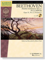 Beethoven【CD+樂譜】Piano Sonata No. 17 in D Minor, Op. 31, No. 2 (Tempest) Beethoven【CD+樂譜】Piano Sonata No. 17 in D Minor, Op. 31, No. 2 (Tempest)