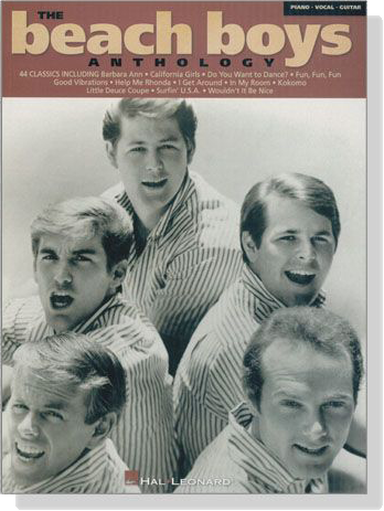 The Beach Boys【Anthology】Piano‧Vocal‧Guitar