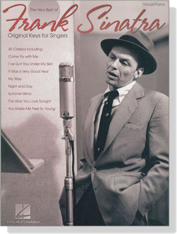 【The Very Best of Frank Sinatra Original Keys for Singers】Vocal／Piano