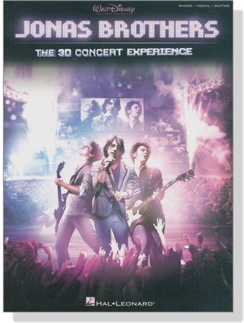 Jonas Brothers【The 3D Concert Experience】Piano／Vocal／Guitar