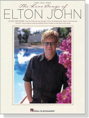 【The Love Songs of Elton John】Piano‧Vocal‧Guitar