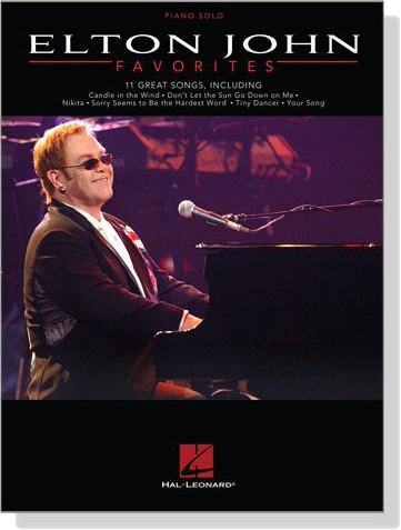 Elton John【Favorites】Piano Solo