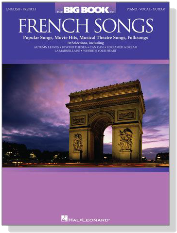 The Big Book of French Songs , Piano‧Vocal‧Guitar The Big Book of French Songs , Piano‧Vocal‧Guitar