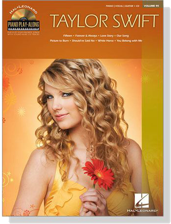 Taylor Swift Piano Play-Along【Volume 95】Piano/Vocal/Guitar‧CD