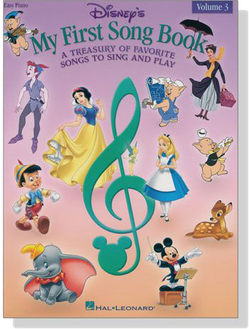 Disney's My First Songbook – Volume 3 , Easy Piano
