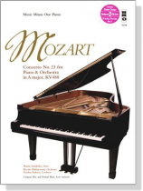 Mozart【CD+樂譜】Concerto No. 23 for Piano & Orchestra in A major, KV488 Mozart【CD+樂譜】Concerto No. 23 for Piano & Orchestra in A major, KV488