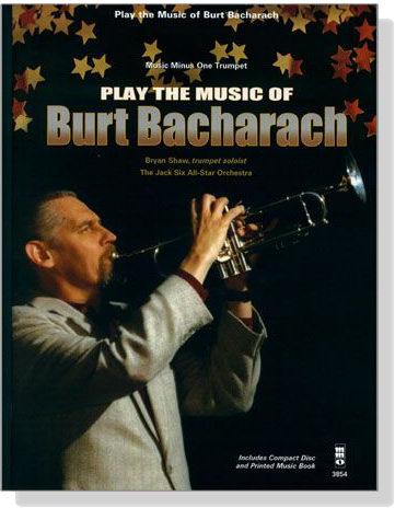 Play the Music of Burt Bacharach【CD+樂譜】Trumpet