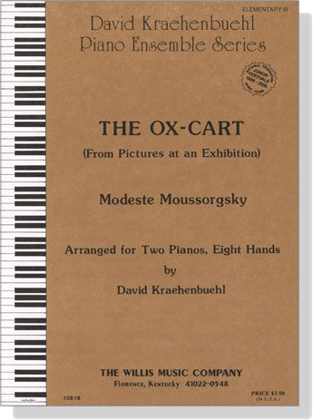 Moussorgsky【The Ox-Cart－from Pictures at an Exhibition】for Two Pianos , Eight Hands