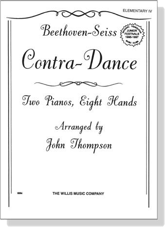 Beethoven-Seiss【Contra-Dance】for Two Pianos , Eight Hands
