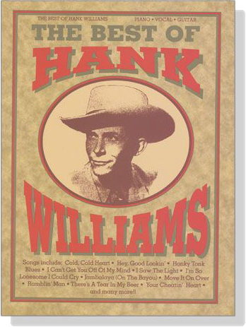 【The Best of Hank Williams】Piano‧Vocal‧Guitar