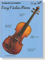 Easy Violin Pieces【World's Favorite Series】No. 91