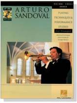 Arturo Sandoval Playing Techniques & Performance Studies【CD+樂譜】for Trumpet ,Volume Three Arturo Sandoval Playing Techniques & Performance Studies【CD+樂譜】for Trumpet ,Volume Three
