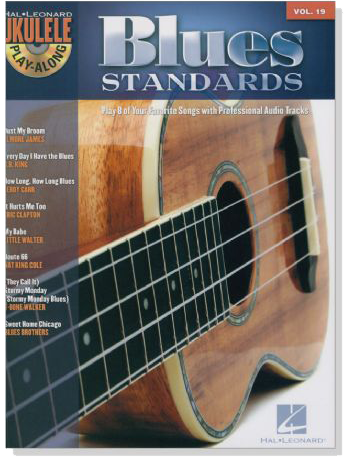 Blues Standards【CD+樂譜】Hal Leonard Ukulele Play-Along Volume 19