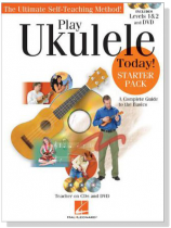 Play Ukulele Today【CD+DVD+樂譜】Starter Pack , Levels 1 & 2 Play Ukulele Today【CD+DVD+樂譜】Starter Pack , Levels 1 & 2