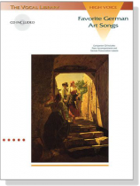 Favorite German Art Songs【CD+樂譜】High Voice Favorite German Art Songs【CD+樂譜】High Voice