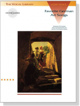 Favorite German Art Songs【CD+樂譜】Low Voice Favorite German Art Songs【CD+樂譜】Low Voice