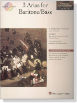 3 Arias for Baritone/Bass【CD+樂譜】 3 Arias for Baritone/Bass【CD+樂譜】