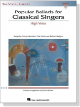 【Popular Ballads for Classical Singers】High Voice 【Popular Ballads for Classical Singers】High Voice