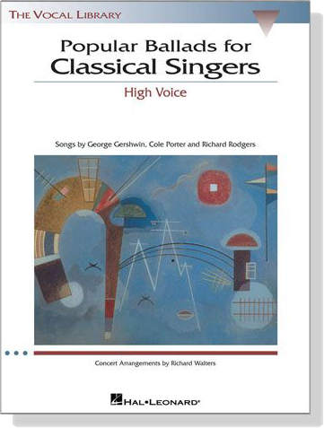 【Popular Ballads for Classical Singers】High Voice