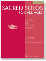 Sacred Solos for All Ages , Low Voice