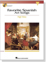 Favorite Spanish Art Song【CD+樂譜】High Voice Favorite Spanish Art Song【CD+樂譜】High Voice