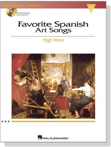 Favorite Spanish Art Song【CD+樂譜】High Voice