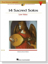 14 Sacred Solos【CD+樂譜】Low Voice 14 Sacred Solos【CD+樂譜】Low Voice