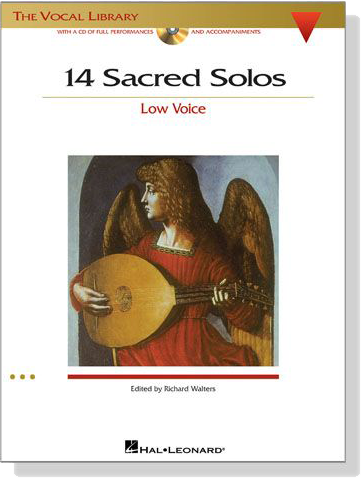 14 Sacred Solos【CD+樂譜】Low Voice