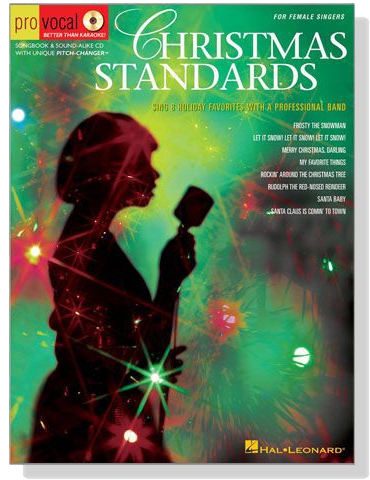 Christmas Standards‧Women's Edition【樂譜+CD】Pro Vocal‧Songbook & CD