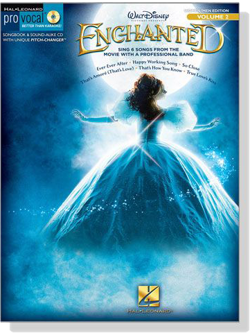 Enchanted , Women/Men Edition【CD+樂譜】Hal Leonard Pro Vocal‧Songbook & CD , Volume 2 Enchanted , Women/Men Edition【CD+樂譜】Hal Leonard Pro Vocal‧Songbook & CD , Volume 2